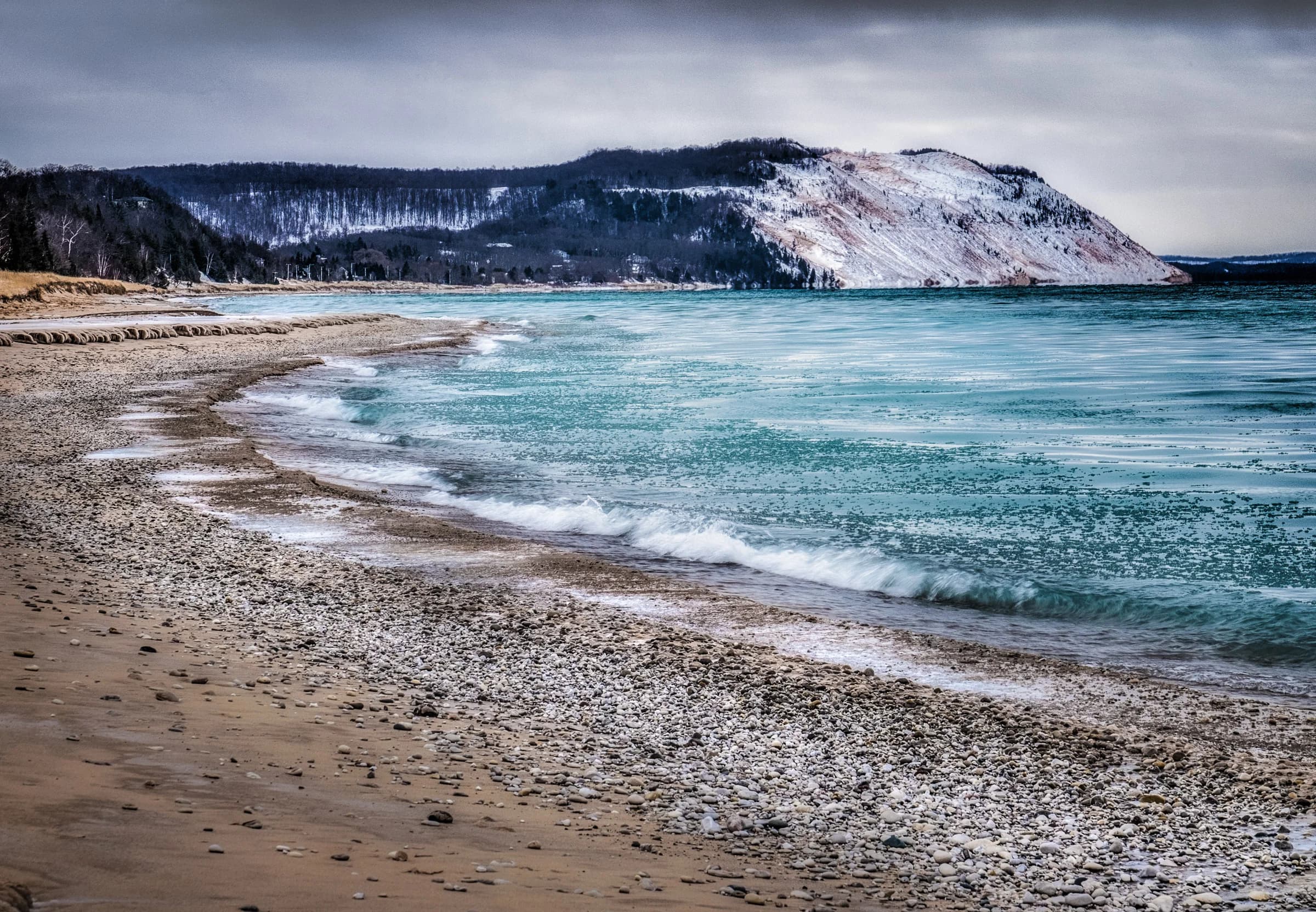 Winter at Sleeping Bear Dunes National Lakeshore