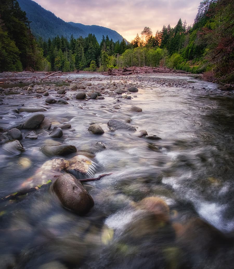 Last Light on the Elwha | Olympic National Park